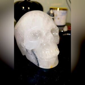Crystal Skull carving LARGE